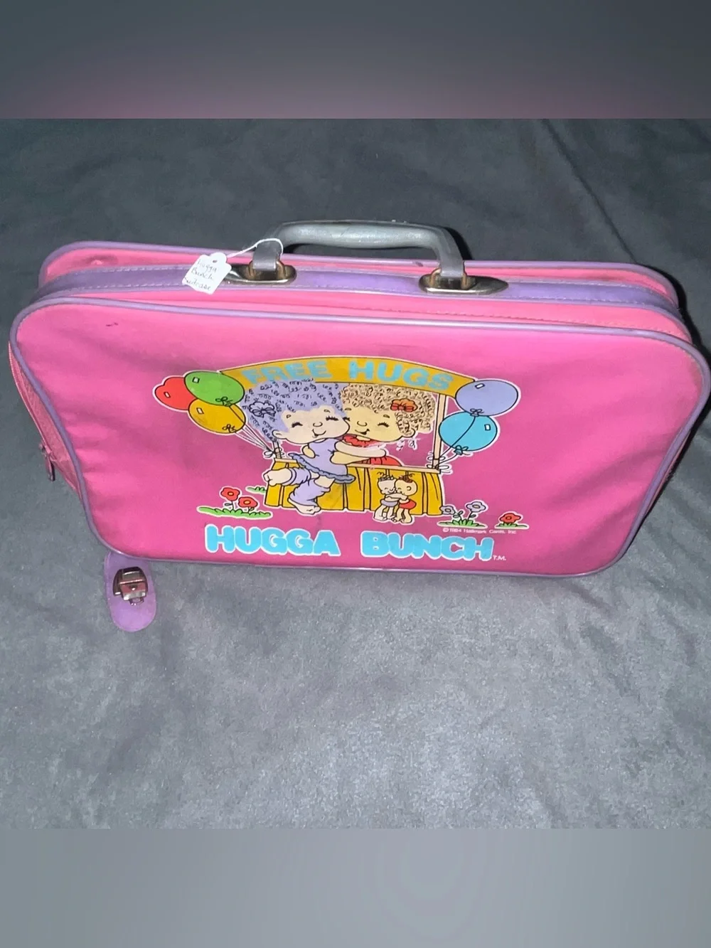 Hugga Bunch Vintage‎ 1984 Hallmark Lanco Children's Handbag Suitcase 18